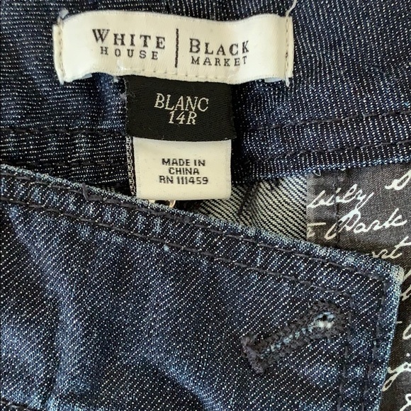 WHITE HOUSE BLACK MARKET DENIM - Picture 6 of 8